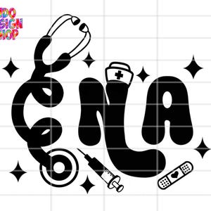 CNA svg, CNA svg file for cricut, Certified nursing assistant svg, Floral CNA svg, Gift for mother daughter sister, Cna shirt design