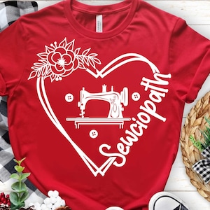 Sewciopath svg couper fichier, svg fille astucieuse, amour couture svg PNG, svg drôle de couture, devis de couture svg, svg couturière, machine à coudre svg png