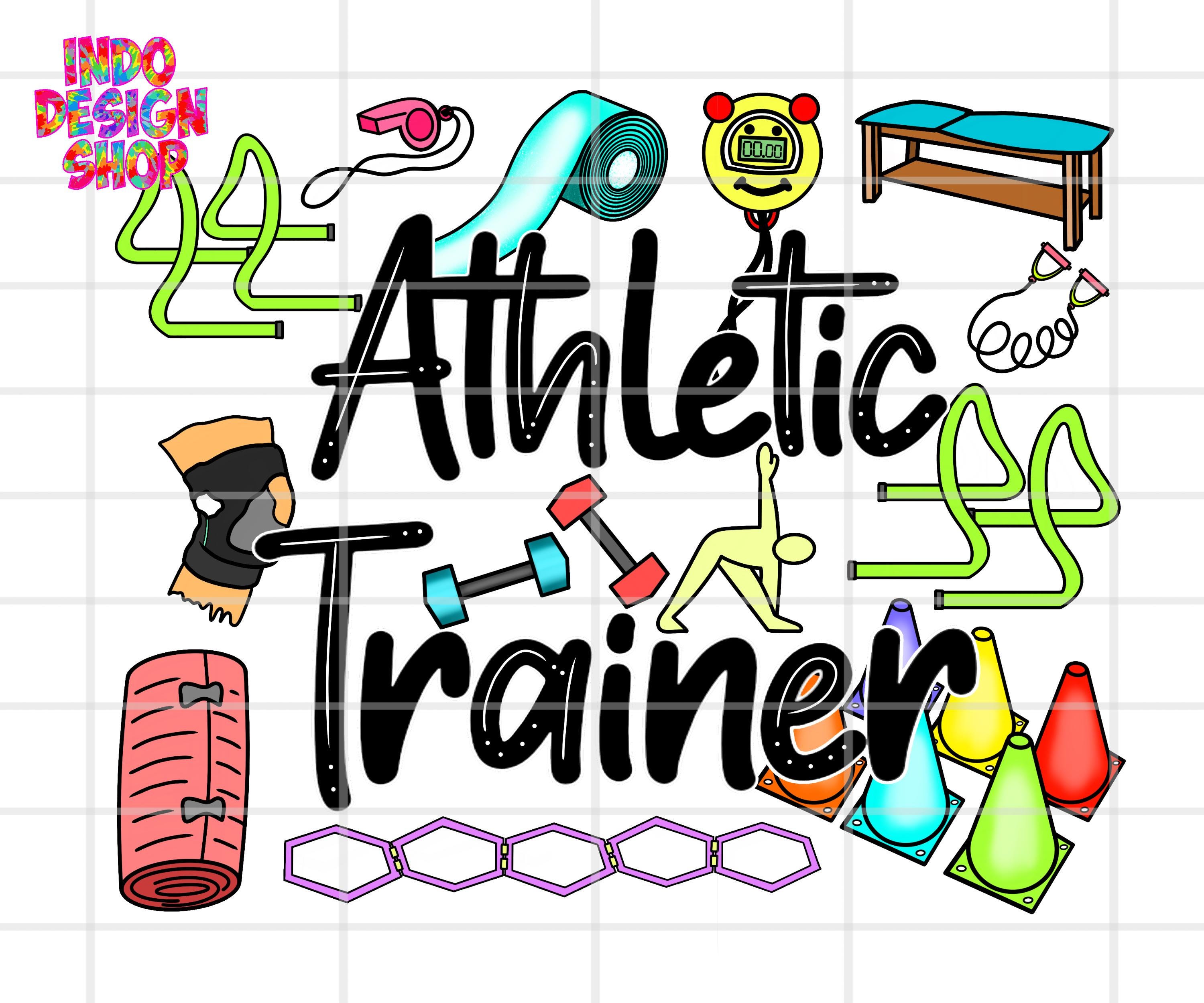 Athletic Trainer Png, Athletic Trainer Png Sublimation Design and Digital Download, Athletic Trainer Design, Athletic Trainer Doodle Png - Etsy