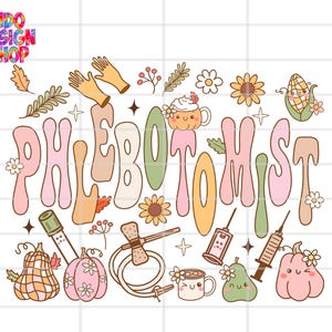 Herbst Phlebotomist png, Herbst Phlebotomie png, Herbst Phlebotomie png, Glücklicher Herbst png, Herbst Vibes png, Medizin png, Herbst Sublimation png