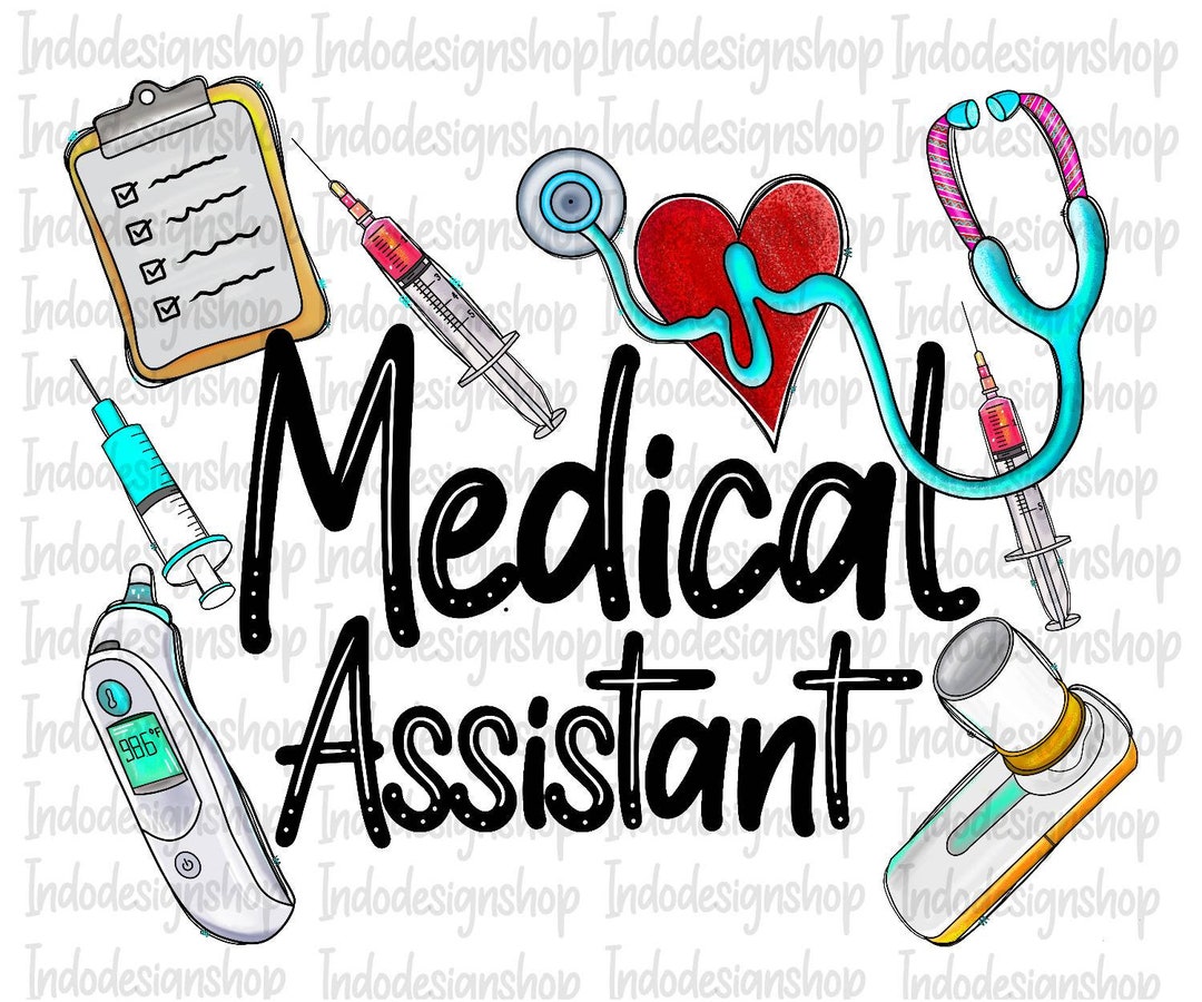 Medical Assistant Png Sublimation Design, Medical Assistant Png