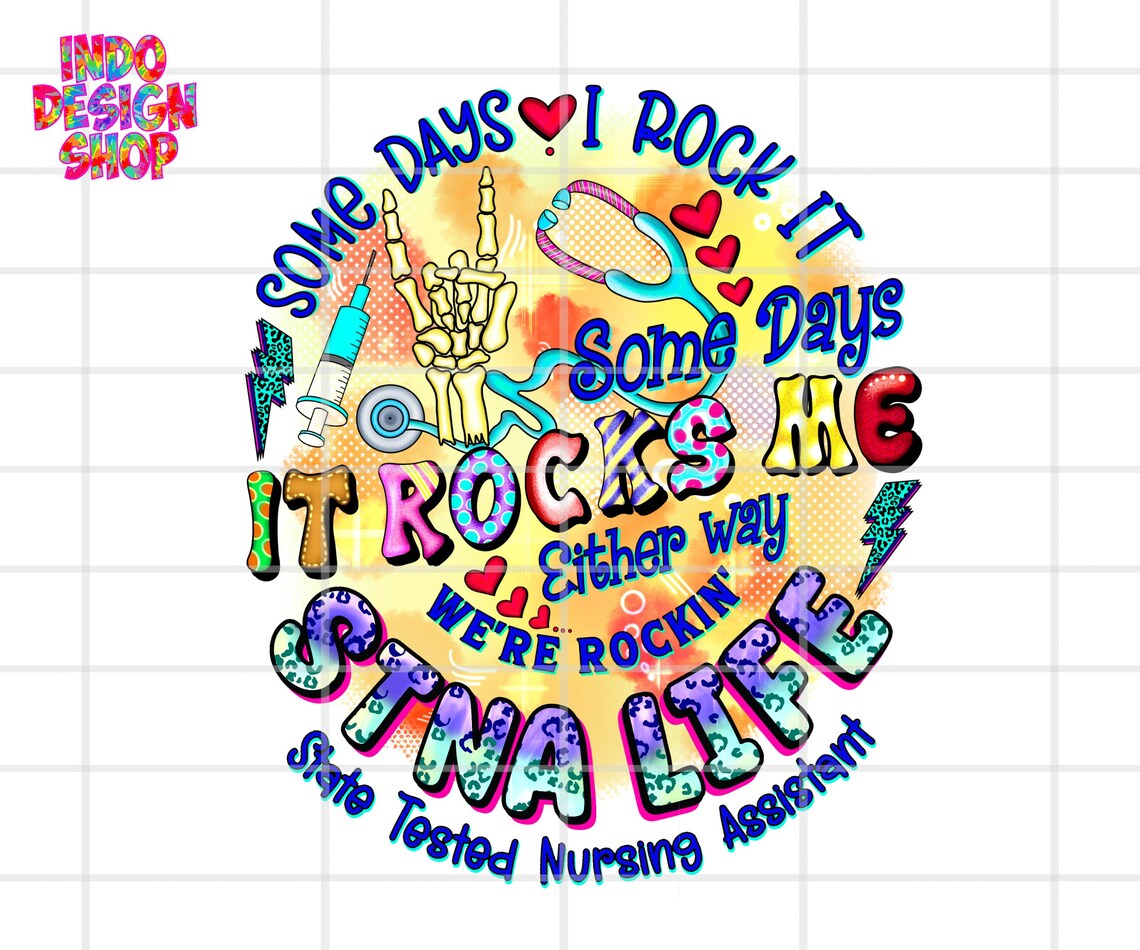 STNA Png, State Tested Nursing Assistant Png Sublimation Design, Some ...