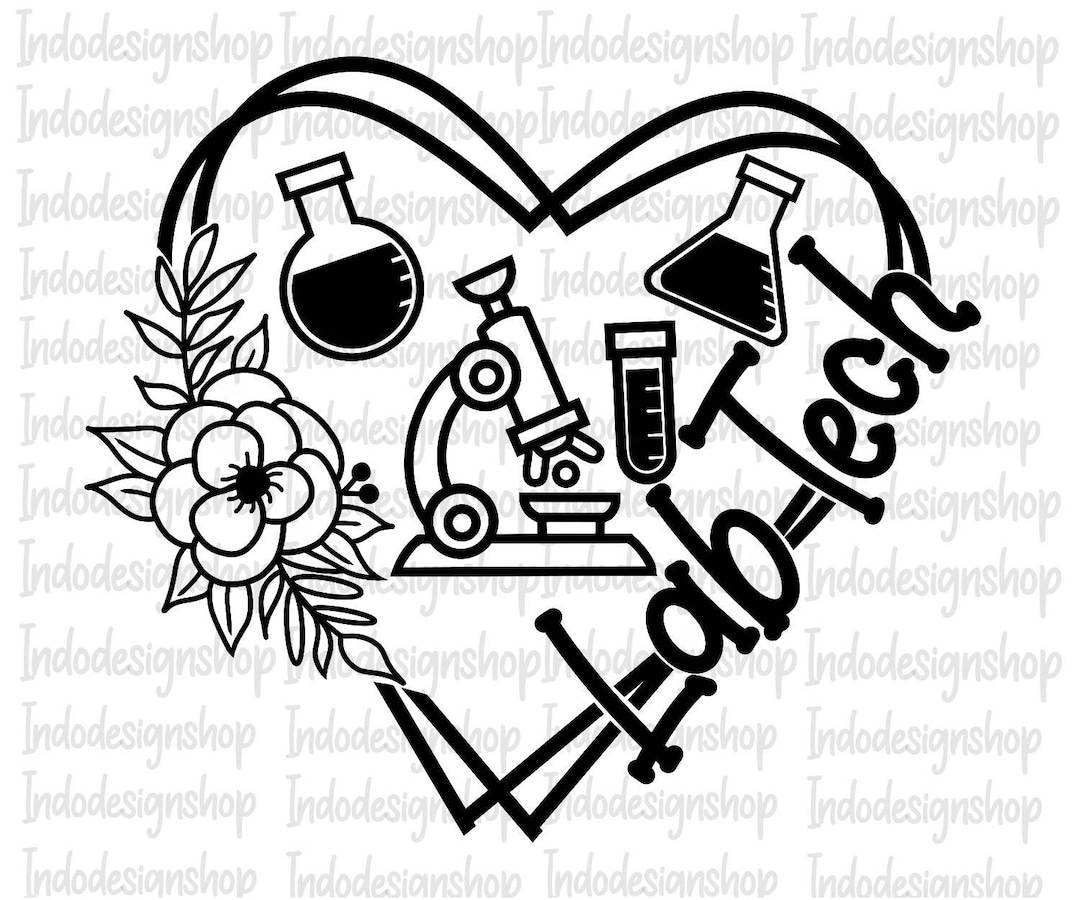 Lab Tech Svg, Lab Tech Svg File for Cricut, Lab Tech Svg, Lab Week 2024