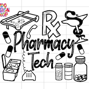 Pharmacist svg, Pharmacy svg, Pharmacy Tech svg png, Pharmacist Tech svg, Pharmacy Tech svg files, Pharmacy tech svg file for cricut