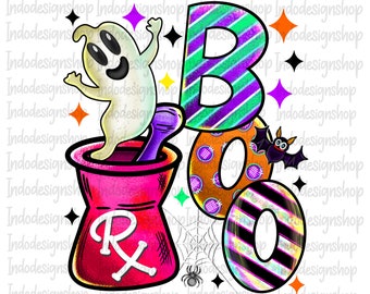 Halloween pharmacy png, Halloween Pharmacy tech png file for sublimation and digital download,  Halloween Pharmacist design digital download