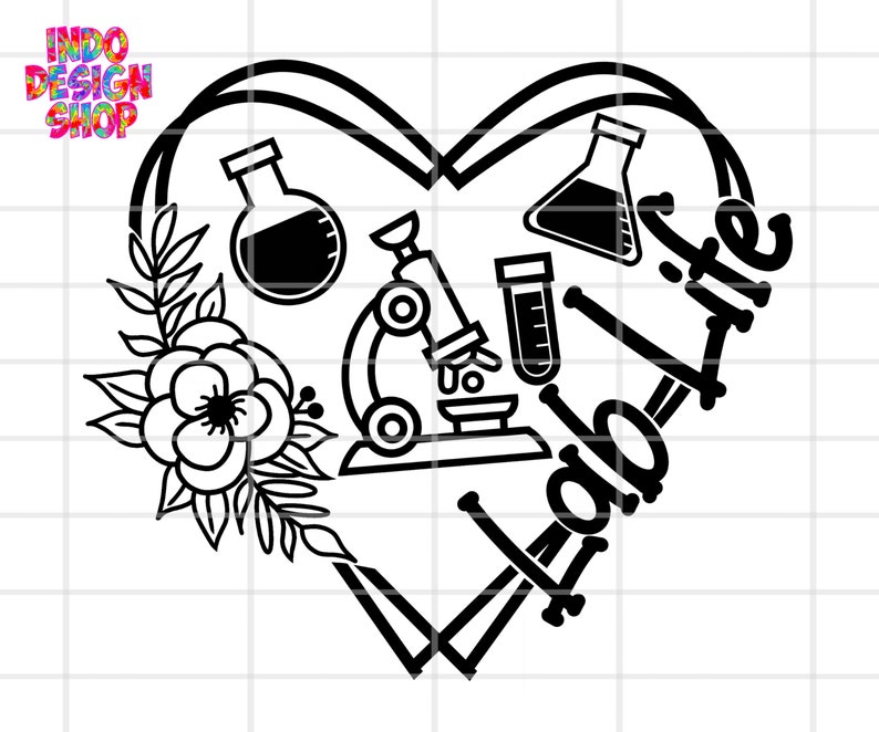 Lab Life Svg Lab Life Svg File for Cricut Lab Tech Svg Lab Etsy Australia