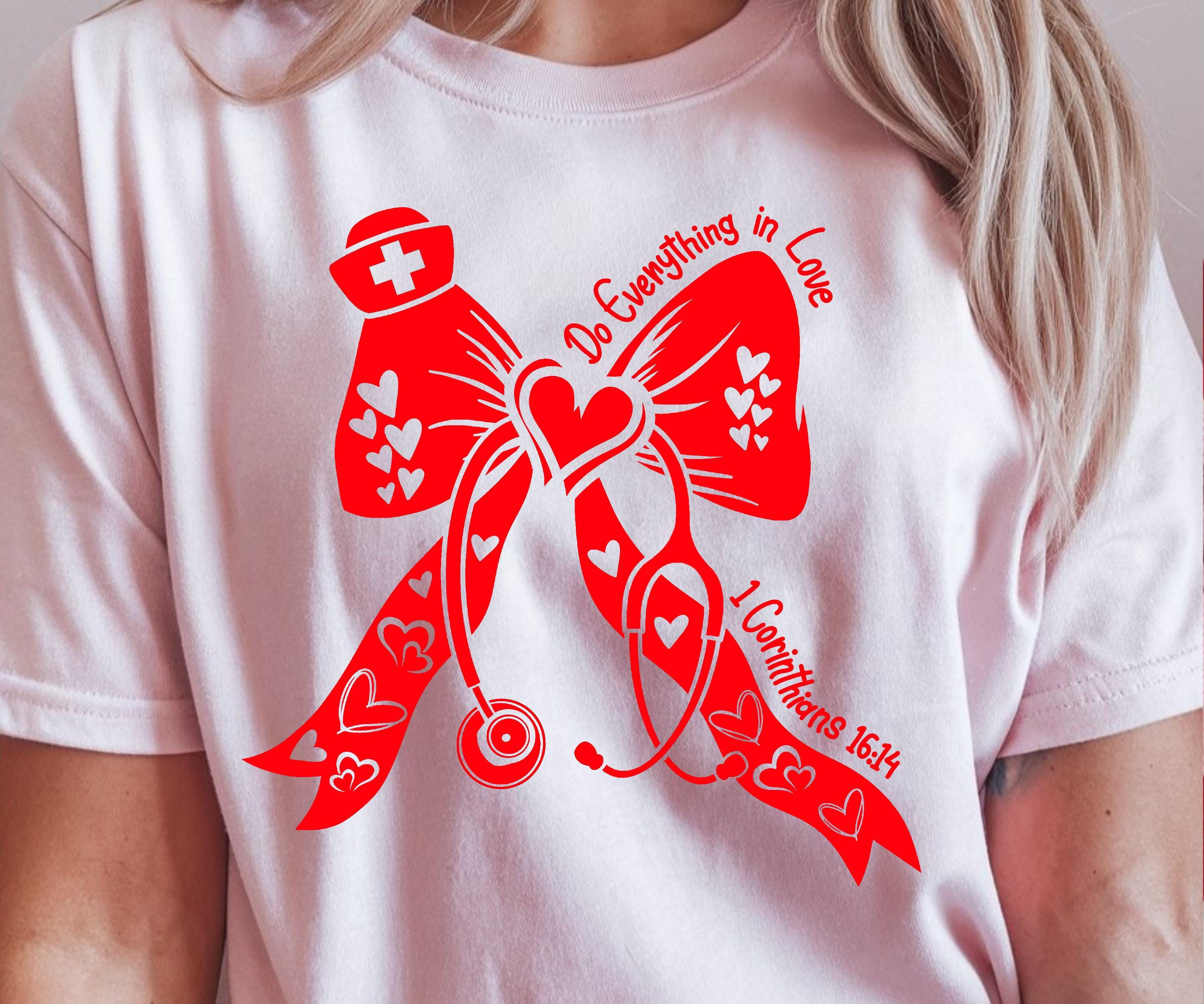 Nurse Valentines Svg, Valentine's Day Nurse Svg, Valentines Cna Svg Png ...
