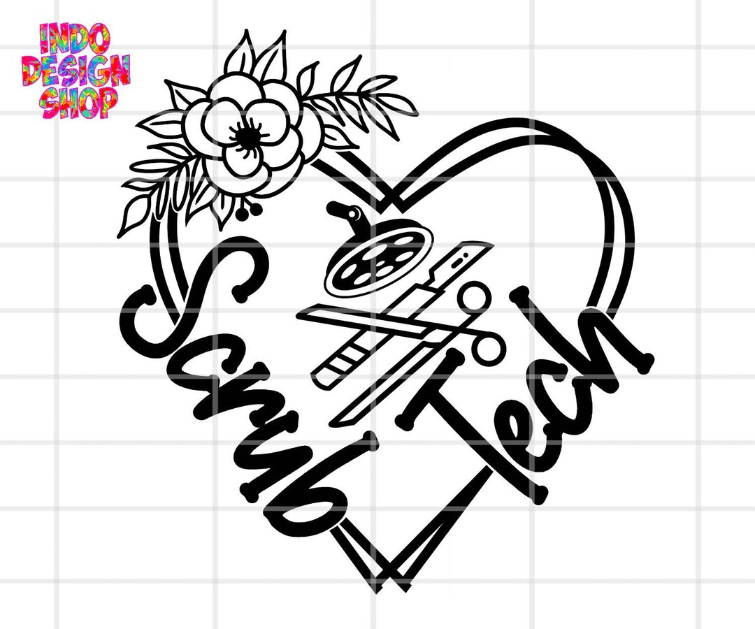 Scrub Tech Svg, Scrub Tech Svg Png, Surgical Tech Svg File for Cricut