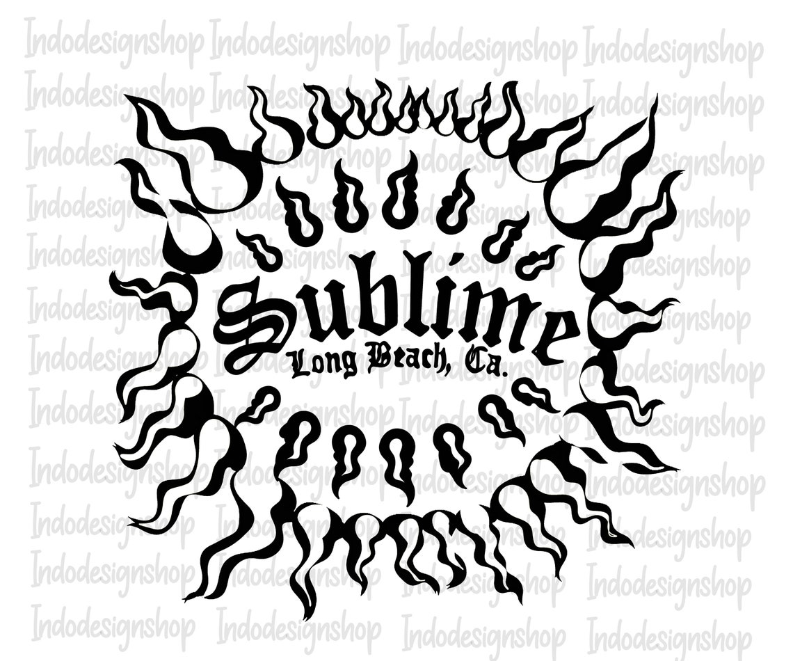 Sublime Sun Svg Png Story of Sublime Svg Png Etsy Finland