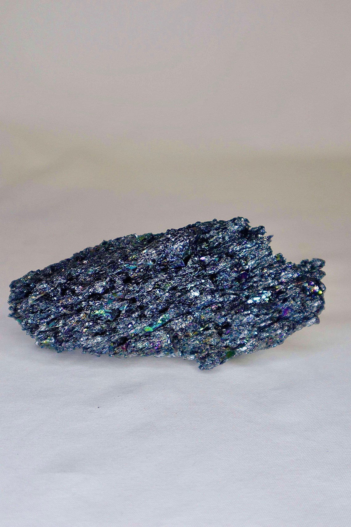 Black Rainbow Carborundum Large Crystals Rocks Fossil Etsy