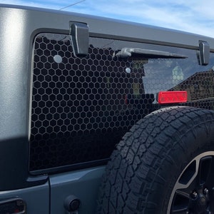 Trim to Fit Hexagon Pattern Vinyl Decal - Choose Your Size and Color - Contact for Other Sizes