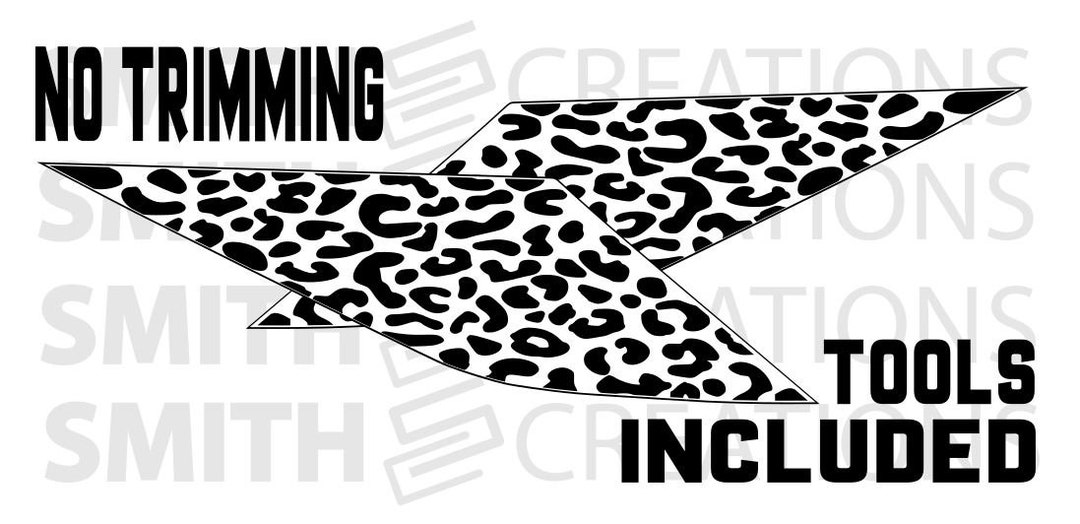 Fits 2018-2024 Chevrolet Equinox Cheetah Leopard Print Window Vinyl ...