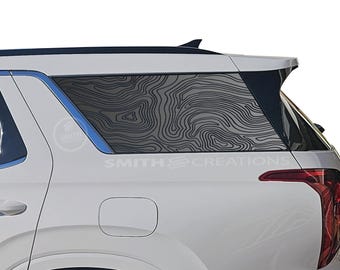 Hyundai Palisade Smoked Vinyl Head & Tail Light Tint Kit