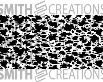 Cow Print - Universal Vinyl Decal Options - Choose Size and Vinyl Color - Priced Per Sheet - Read Description