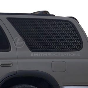 Fits 1996-2002 Toyota 4Runner Rear Side Window Hexagons Out Vinyl Window Decal Pre Cut No Trimming Needed