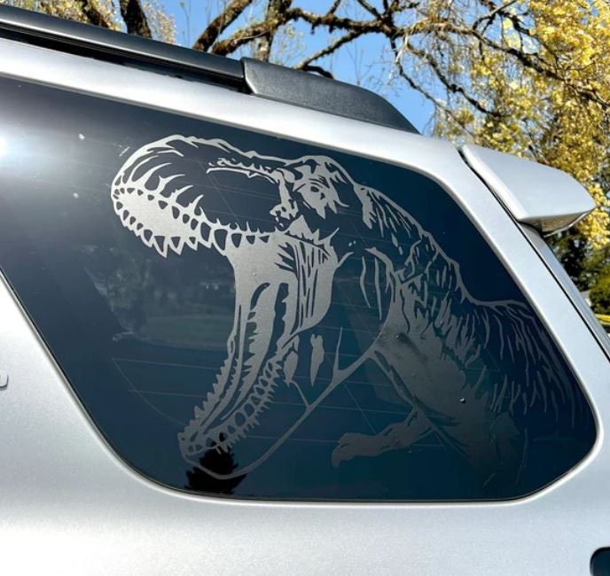Jurassic Dinosaur Skeleton Vent Decal- Fits Jeep Wrangler & Gladiator – L&B  Designworks