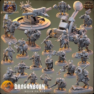 Deviante Zwerge des Pandemoniums - D&D - Krieger - 9th Age - Kings of War - Dayanbruch Miniaturen - DnD - RPG - Zwerge