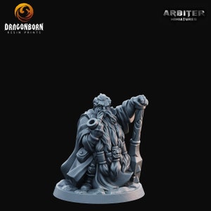 ドワーフ男性 2 - D&D - 9th Age - Kings of War - テーブルトップウォーゲーム - DnD - RPG - アービターミニチュア