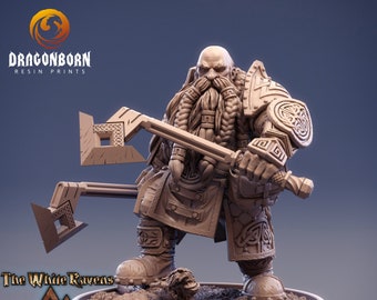 Bouldus Hakkerman - D&D - Warrior - 9th Age - Kings of War - Daybreak Miniatures - DnD - RPG