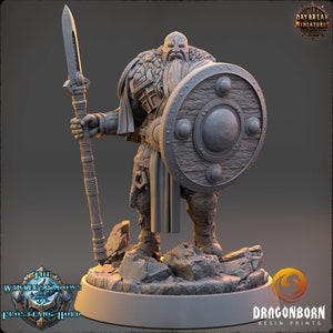 Rolf Ravenshadow - D&D - Guerreros - 9th Age - Kings of War - Daybreak Miniatures - RPG - Bárbaro - Vikingo