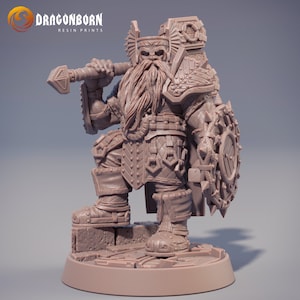 IImar Hakka - D&D - Warrior  - 9th Age - Kings of War - Daybreak Miniatures - DnD - RPG  - Dwarf - Dwarves
