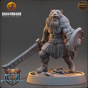 Magnar Runeblade - D&D - Warriors - 9th Age - Kings of War - Daybreak Miniatures - RPG - Barbarian - Viking