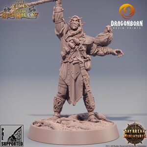 Arren Klooser - Elves Elf - D&D DnD RPG Fantasy Tabletop Wargaming Miniature - Resin Print