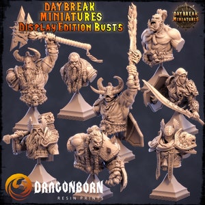 Daybreak Miniaturen Display Edition Fantasy Busts Set 1