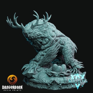 Owl Bear Elder - D&D - 9th Age - Kings of War - Tabletop Wargaming - DnD - RPG  - Witchsong Miniatures