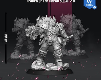 Alpharius Primarch - Légion Alpha - Miniature En Résine 14 Carats - Échelle Officielle Warhammer 40k - Collection Et Jeu