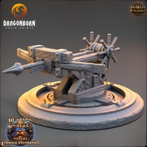 Ballista der Abweichenden - D&D - Chaos Zwerg Krieger - 9th Age - Kings of War - Daybruch Miniaturen - DnD - RPG