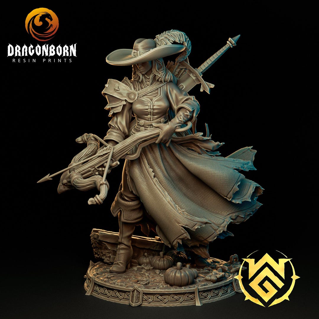 Demon Hunter Mara- Half-elf Ranger Monster Hunter - D&D Dnd RPG Fantasy ...