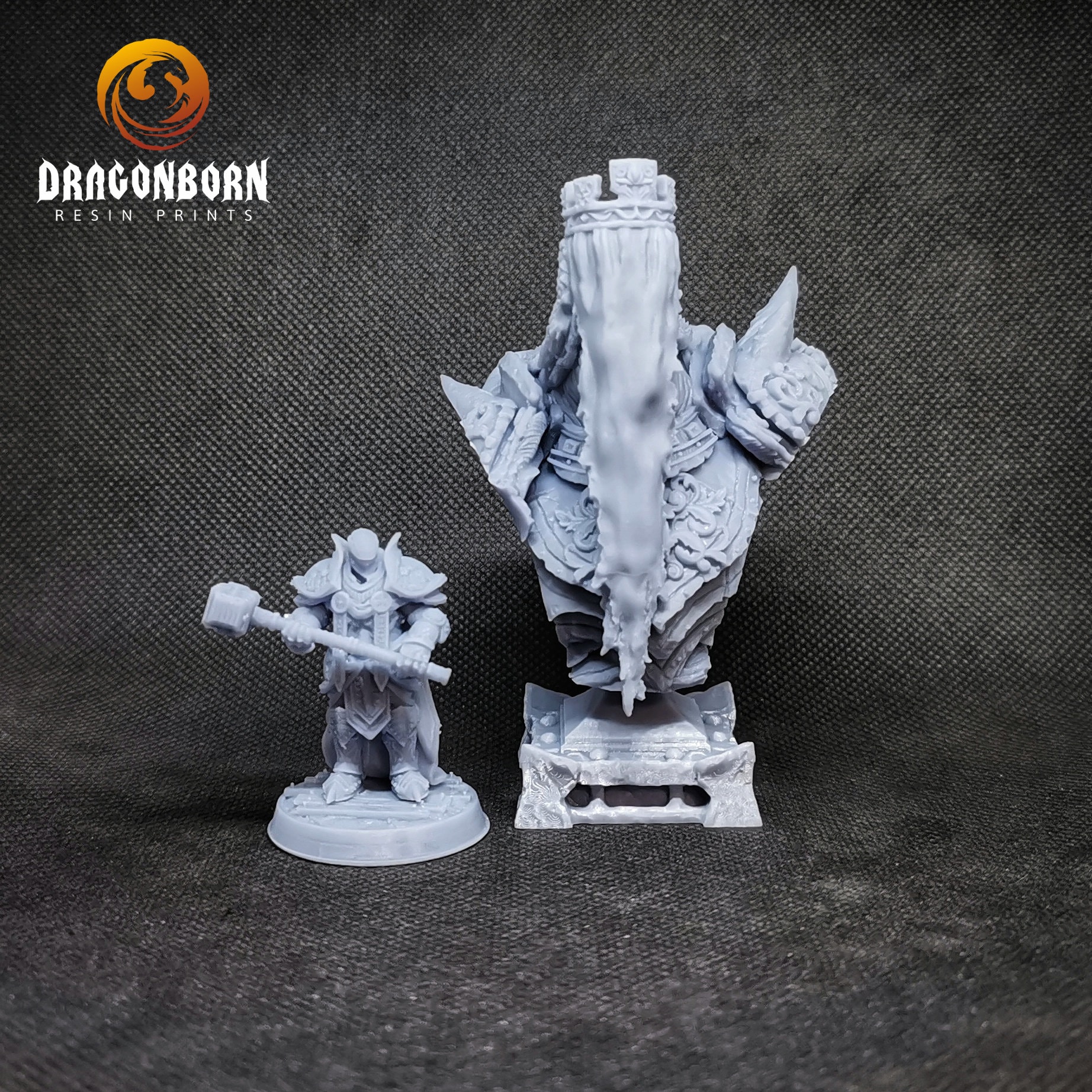 Durth, the Collector- Hill Dwarf Fighter Warrior - Bust - D&D Dnd RPG ...
