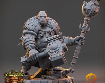 Varn Shadak - Apes - D&D DnD RPG Fantasy tafelmodel Wargaming-miniatuur - harsafdruk