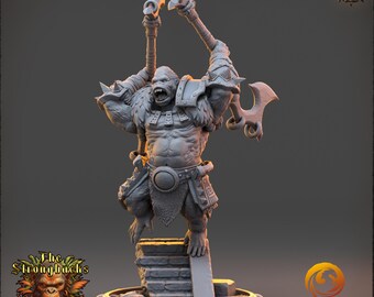 Kael Ithron - Apen - D&D DnD RPG fantasie tafelblad Wargaming miniatuur - harsafdruk