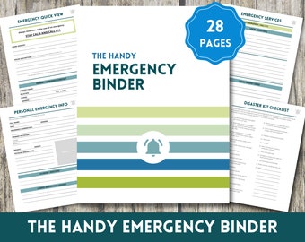 The Handy Emergency Binder -- Family Emergency Preparedness PDF ...