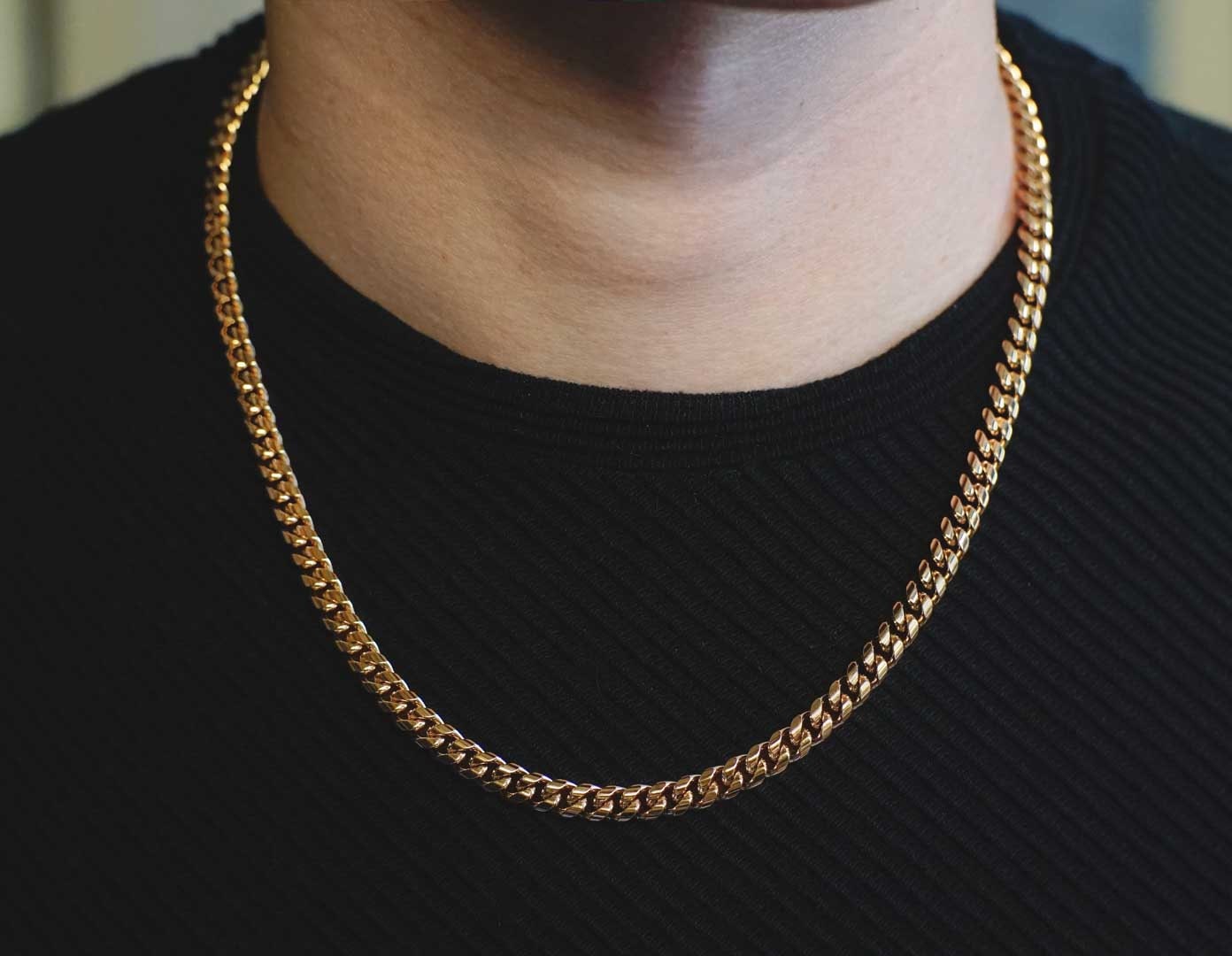 Stylish Stainless Steel Cuban Link Chain Mens Gold Chain Necklace For Women  Gold Color, 6mm 10mm Width, Clavicalis Choker Jewelry From Atunice, $9.8