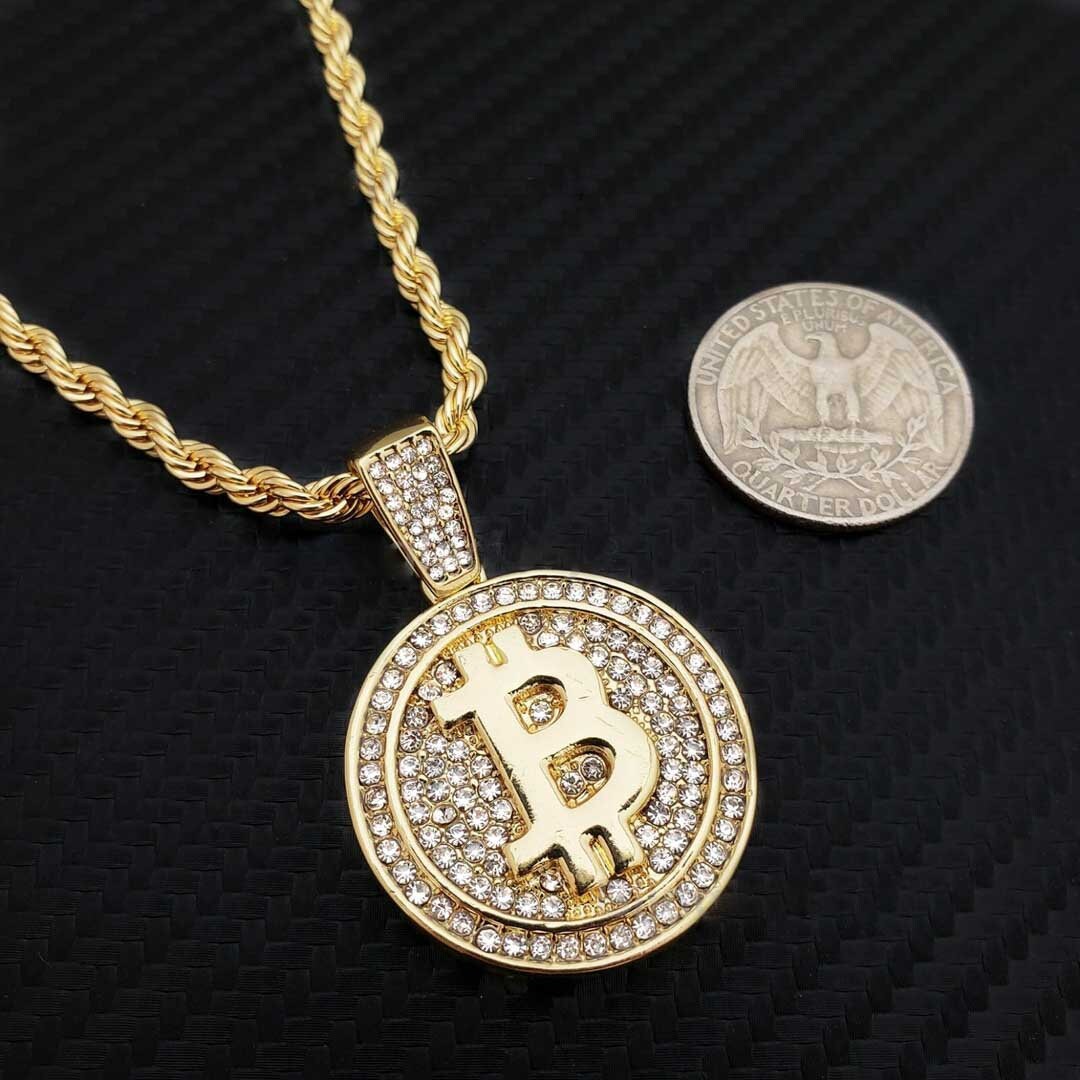 Bitcoin Necklace Etsy Singapore