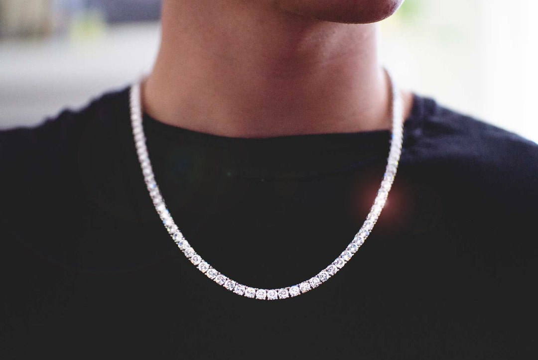 Tennis chain with diamonds outlet