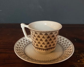 W. Adam's & Sons Taza de té y platillo