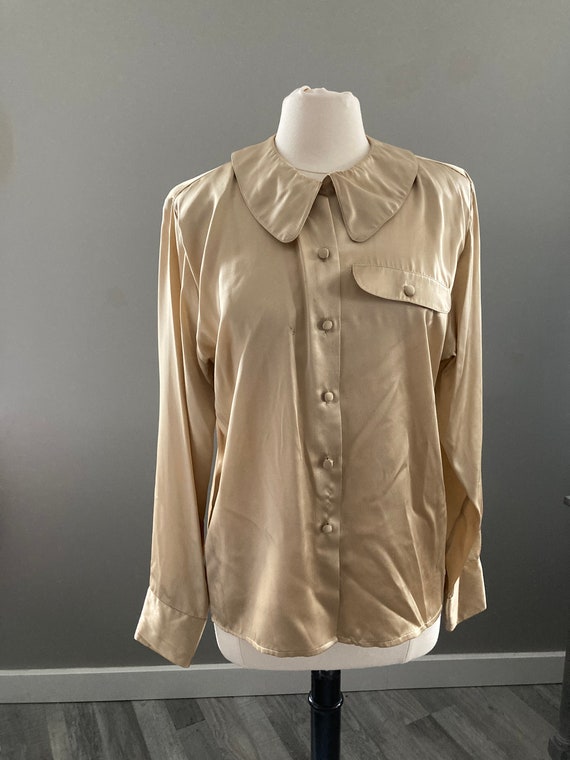 Pure Silk Irish button down