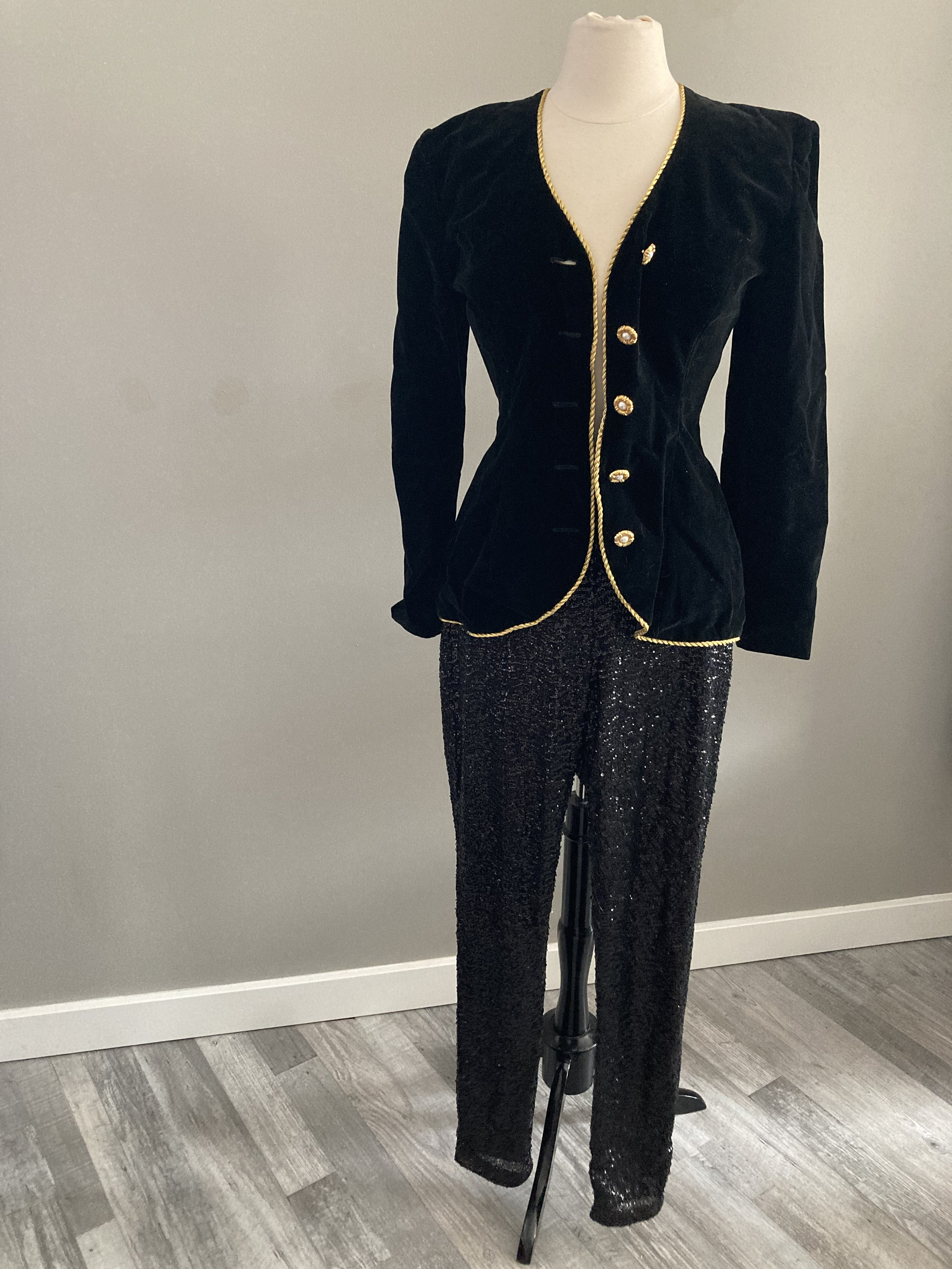 Handmade Velvet Jacket - Etsy