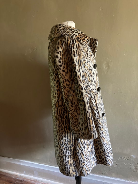 E.F. Timme Son Faux Leopard Coat Etsy Canada