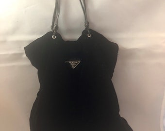Prada Bolso Vevet Plegable Vintage