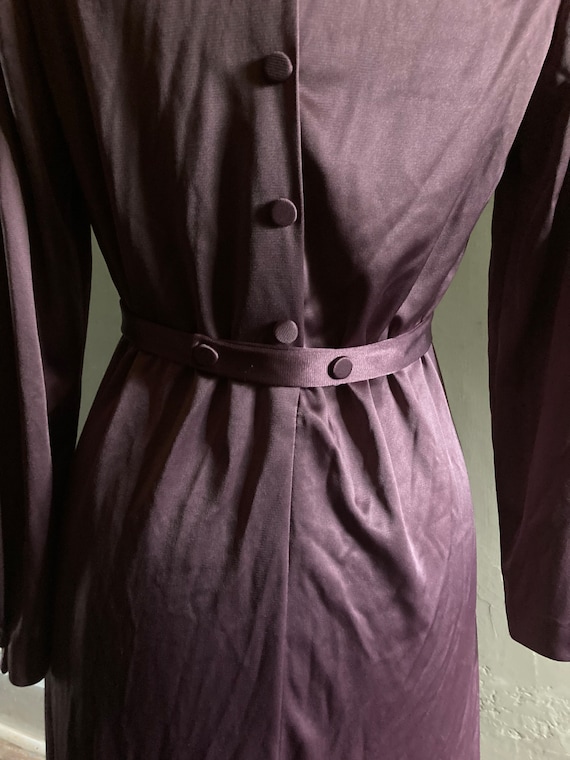 Handmade Mauve Button Back Dress - image 3