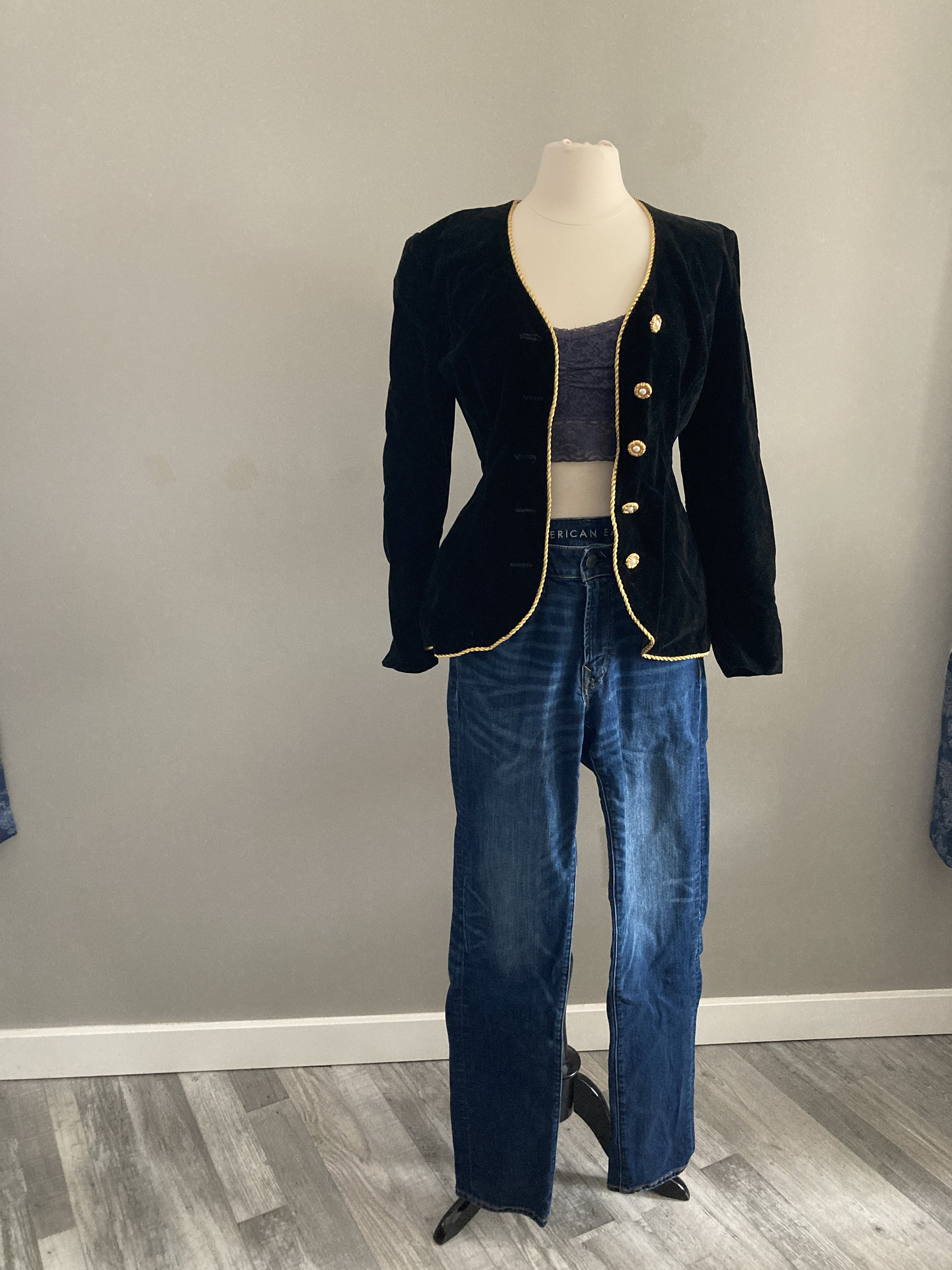 Handmade Velvet Jacket - Etsy