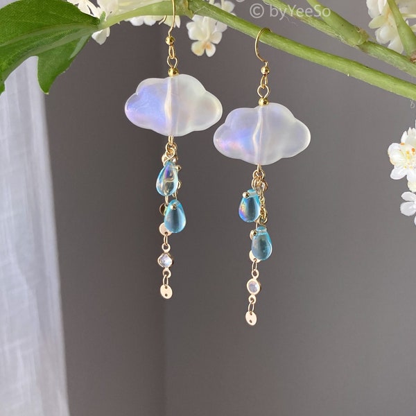 Cloud Earrings Gold