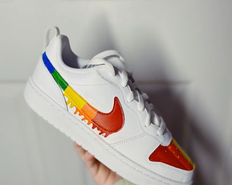 nike shoes with rainbow colors
