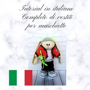 Crochet pattern / Tutorial in Italian, complete with boys&#39; clothes
