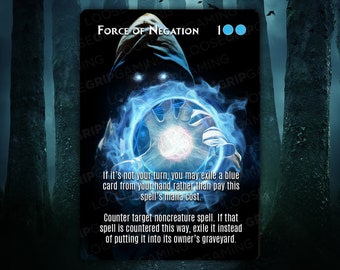 Force of Negation Alternate Art MTG Proxy